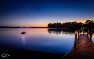 Beautiful morning fishing on Lake Norman1